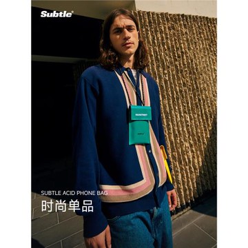 SUBTLEMAINSTREET ACID手機包迷你腰包便攜手機袋女挎包輕便小包