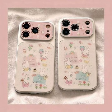 小羊皮米菲氣球手機殼iPhone17/18潮16plus蘋果15promax防摔14卡通13大視窗