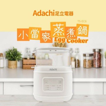 Adachi 足立電器 小當家雙層蒸煮鍋/蒸蛋器 TS-EC6 雙層鍋 蒸蛋鍋