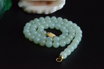 【青柳】天然和田玉晴水項鏈