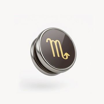 天蠍座/安全帽裝飾面釦 SunBrother孫氏兄弟 安全帽面釦 安全帽面扣 面釦 三扣式面釦 面扣 安全帽零件 配件