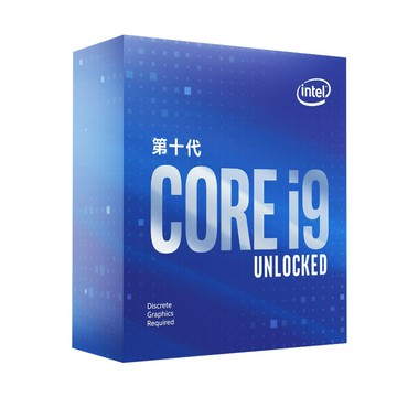 全新I910900F盒裝主頻2.9G 十核心二十線程CPU 處理器LGA1200芯片