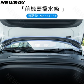 【實體門市-5星推薦】Model 3/Y 專用 前備箱擋水條 前機蓋擋水條 密封條 防塵條 特斯拉 tesla