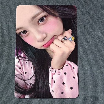 正版 hearts2hearts ian鄭伊安小卡 h2h 心 mr幸運卡7 草莓大福 粉衣款 單卡