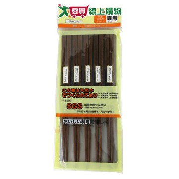 佳味雪杉筷 10雙入 筷子 堅硬 天然材質【愛買】