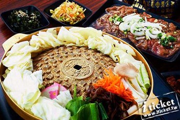 高雄韓金閣韓式料理雙人韓式烤肉套餐券