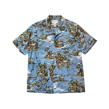 美國古著棉質夏威夷襯衫