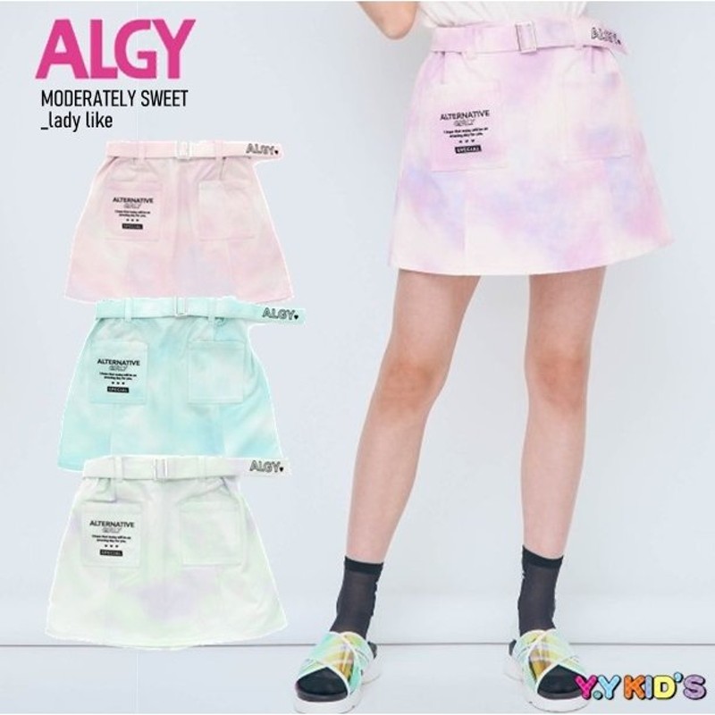 30%OFF セール】 ALGY アルジー スカート 2022 夏物 (XXS/XS/S/M) ベルト付きタイダイスカート 通販  LINEポイント最大0.5%GET | LINEショッピング