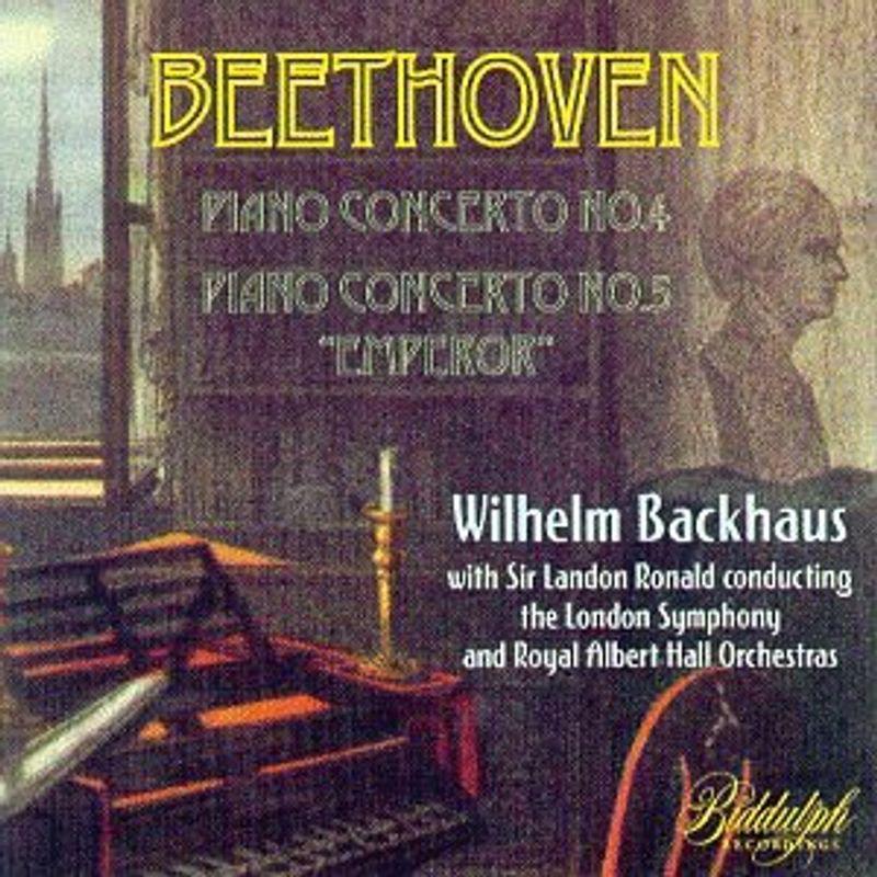 Backhaus Plays Beethoven