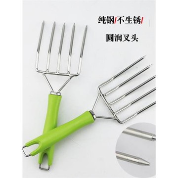 豆芽叉子米飯叉子不銹鋼商用飯店食堂餐館廚房米飯松散叉豆芽工具