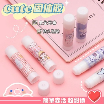可愛水果口紅膠💕【台灣出貨】固體膠 膠棒 手工膠 口紅膠 固體膠水 膠棒 WB-6109
