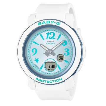 【CASIO 卡西歐】BABY-G 熱帶海洋 多彩繽紛 珊瑚水藍 BGA-290US-2A_41.5mm