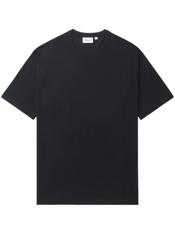 CHOCOOLATE - logo-patch cotton T-shirt - men - Cotton - M - Black