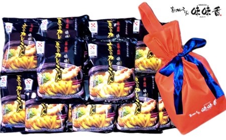 京のカレーうどん15袋セット(即席麺) オリジナル巾着袋付