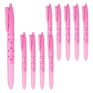 Prefill 換芯筆三色筆桿 S3A11-DTP  豆豆粉紅色  10支