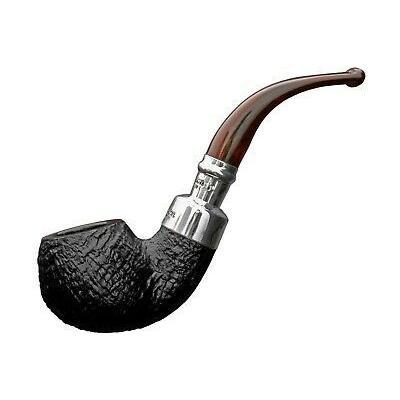 ピーターソン 喫煙用パイプ NEW! PETERSON NEWGRANGE 03 STERLING SPIGOT BENT AUTHOR 9MM BRIAR PIPE pfeife