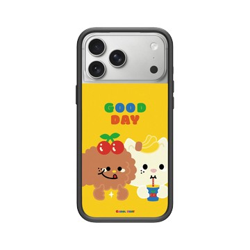 iPhone 17 Pro Max Mod NX -邊框背蓋組合 (相機按鈕) 黑 - Carol Meat 卡肉 - 來一杯狗汁！