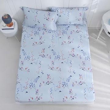 Hong Yew Bedding 鴻宇寢飾 天絲300織萊賽爾床包 + 枕套 台灣製 T20188  單人  比安卡