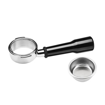 KALDIN Crema 咖啡無底 通用沖煮把手 E61 58mm  黑色  1套