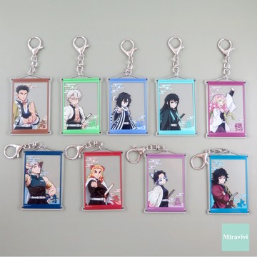 鬼滅之刃-透卡鑰匙圈