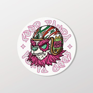 FOOD胖達/Super_TW/車貼、貼紙、軟磁 SunBrother孫氏兄弟