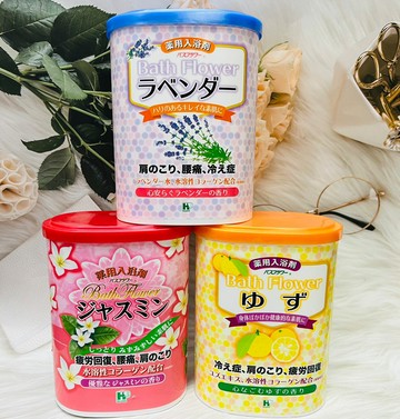 日本原裝進口 Health 溫泉入浴劑 680g 薰衣草/茉莉花/柚香 多款香味供選 溫泉 泡澡｜全店$199免運