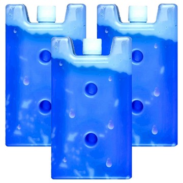 保冷冰磚，Set 3件，每個331g，400ml，藍色  1個