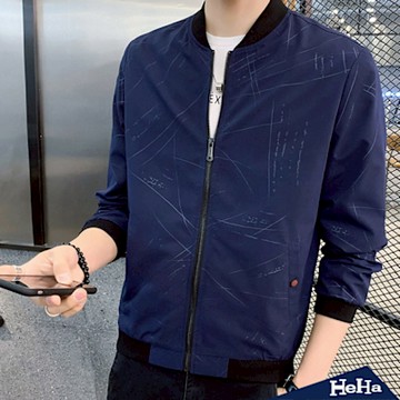 現貨出清【HeHa】立領休閒棒球外套 兩色