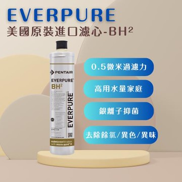 【EVERPURE】PENTAIR BH2 (1入) 濾心 濾芯 美國原廠進口   平行輸入  濱特爾