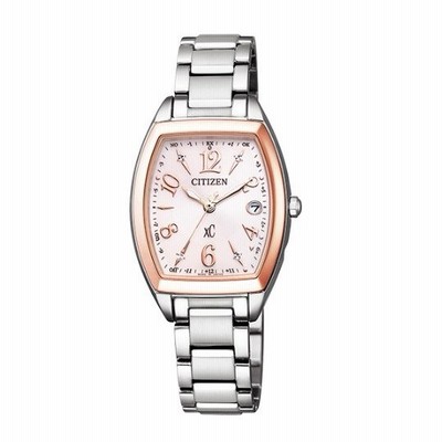 国内正規品 CITIZEN シチズン XC クロスシー ハッピーフライト エコ・ドライブ電波時計 レディース腕時計 ES9390-57W