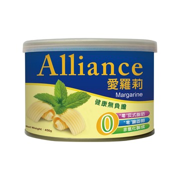 愛羅莉植物奶油 400克/罐