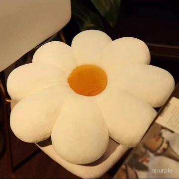 ins風太陽花網紅抱枕沙髮客廳花朵坐墊飄窗靠墊花瓣靠背床頭靠枕 OSWA