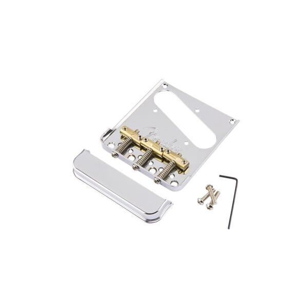 FENDER（フェンダー） ギター用ブリッジ 3-Saddle American Pro Telecaster Bridge Assembly Chrome