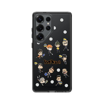 Galaxy S25 Ultra Clear 酷墨灰 - 排球少年 Haikyu!! - Q 版人物 -  烏野高中