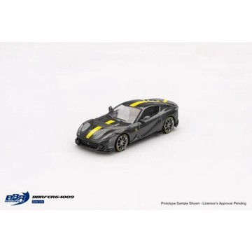 BBR 1/64 法拉利 Ferrari 812 Competizione Grigio 合金模型車 超級跑車 小車