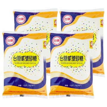 台糖 貳號砂糖  1000g  4包