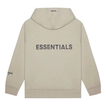 Fear of God Essentials SS20 Full Zip Up Hoodie 'Tan'