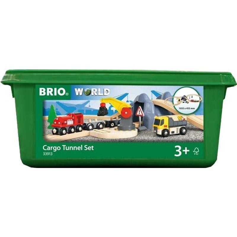 BRIO WORLD ( ブリオ ワールド)カーゴトンネル8字セット全26ピース