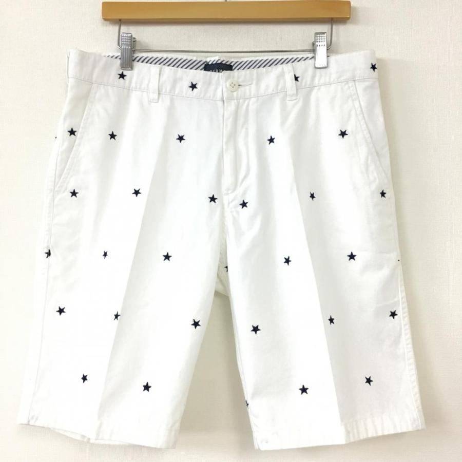 ビームス BEAMS GOLF バンダナ柄 ハーフパンツ 総柄 ゴルフ
