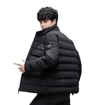 [巴黎精品] 真羽絨90%白鴨絨輕羽絨外套羽絨衣夾克-短版潮流簡約保暖男外套3色a1is22