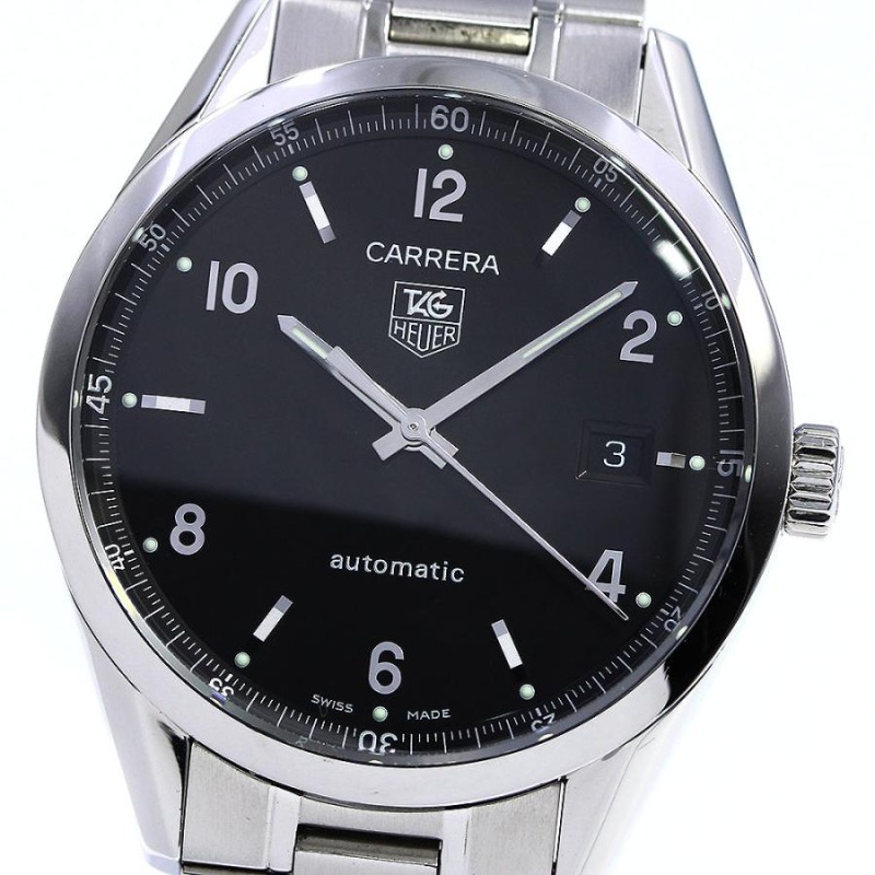 ☆保証書付き【TAG HEUER】タグホイヤー カレラ キャリバー5 デイト WV211B 自動巻き メンズ_720806 | LINEブランドカタログ