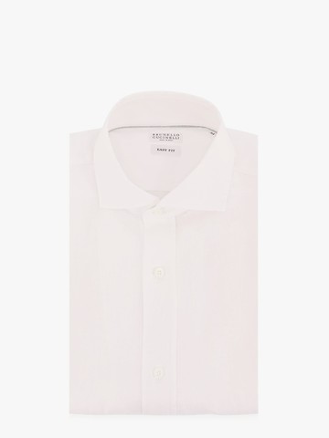 Easy fit linen shirt - BRUNELLO CUCINELLI - gender_Man