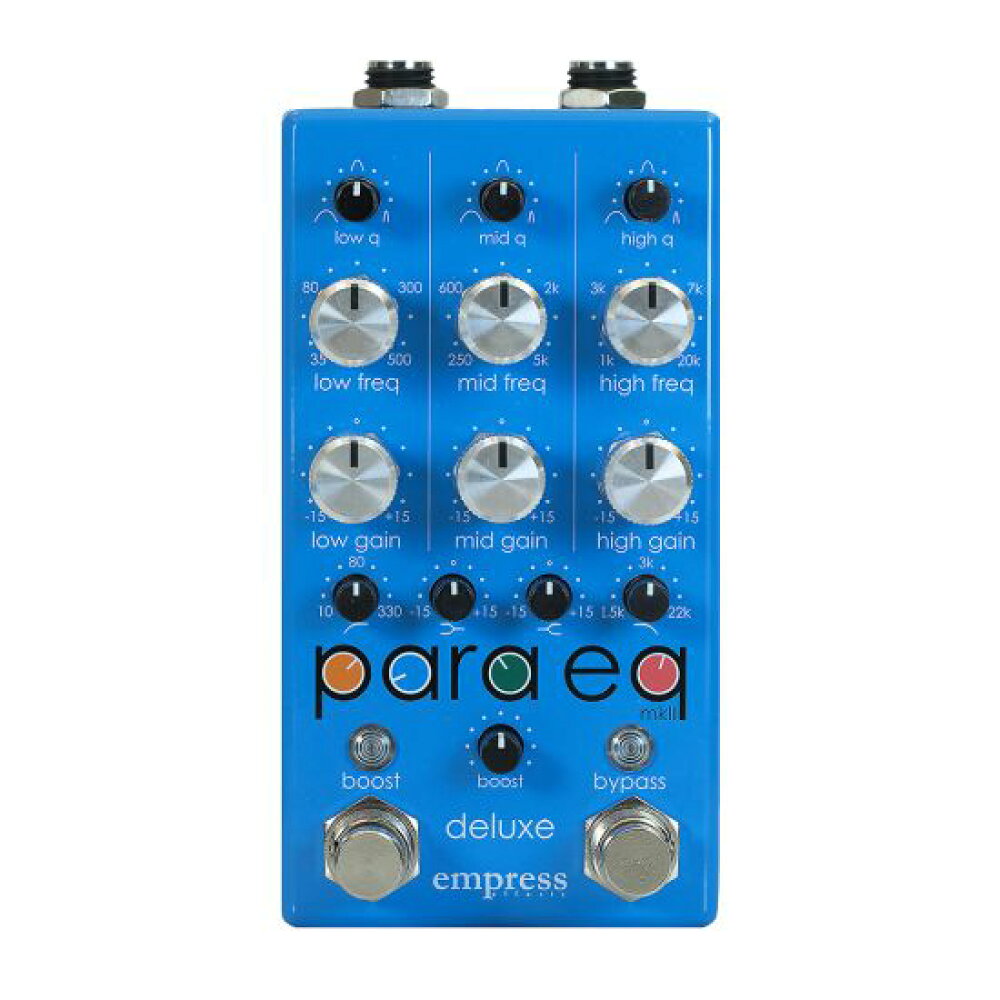 empress / Para Eq イコライザー&ブースター Empress Effects ParaEQ MKII Deluxe ギターエフェクター イコライザー
