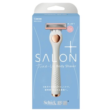 Schick 舒適牌 SALON PLUS 舒綺 極 去角質亮膚仕女除毛刀 敏感肌用  1個  1組
