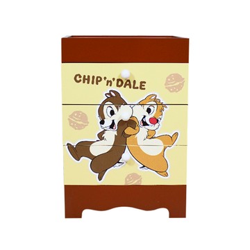 【Disney 迪士尼】桌上三抽盒-奇奇蒂蒂 （14*10*20cm）_廠商直送