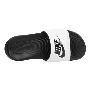 NIKE VICTORI ONE SLIDE 男運動拖鞋-海邊 戲水 游泳 CN9675005 黑白