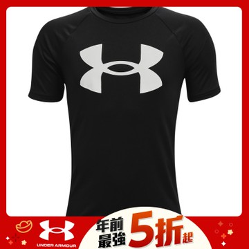 【UNDER ARMOUR】UA 男童 Tech 短T-Shirt-優惠商品