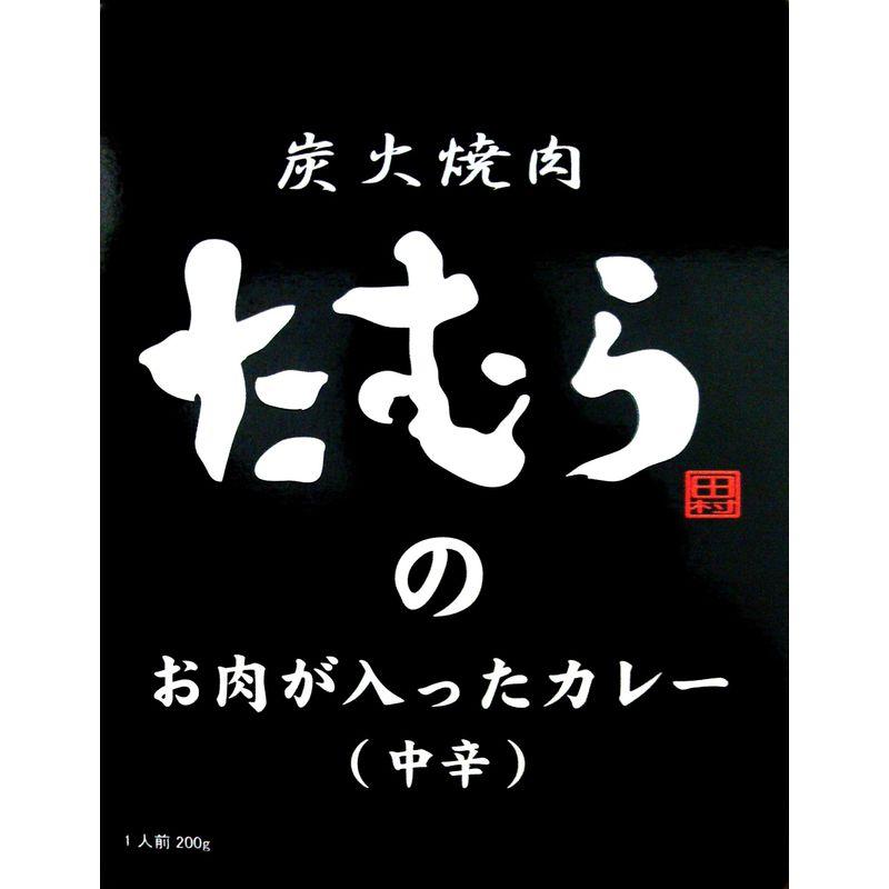 炭火焼肉たむらのカレー 中辛 200g