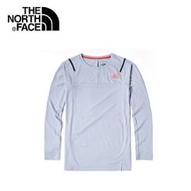 [ THE NORTH FACE ] 男 FlashDry  Logo 彈力運動長T恤 灰 / 公司貨 NF0A3YVVDYX