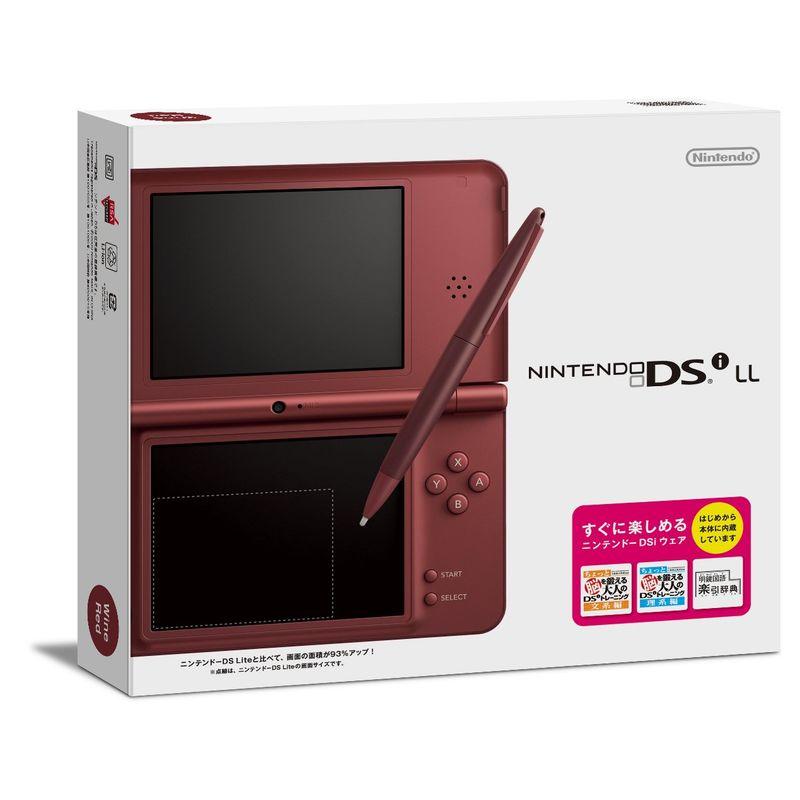 ニンテンドーDSi LL ワインレッドメーカー生産終了